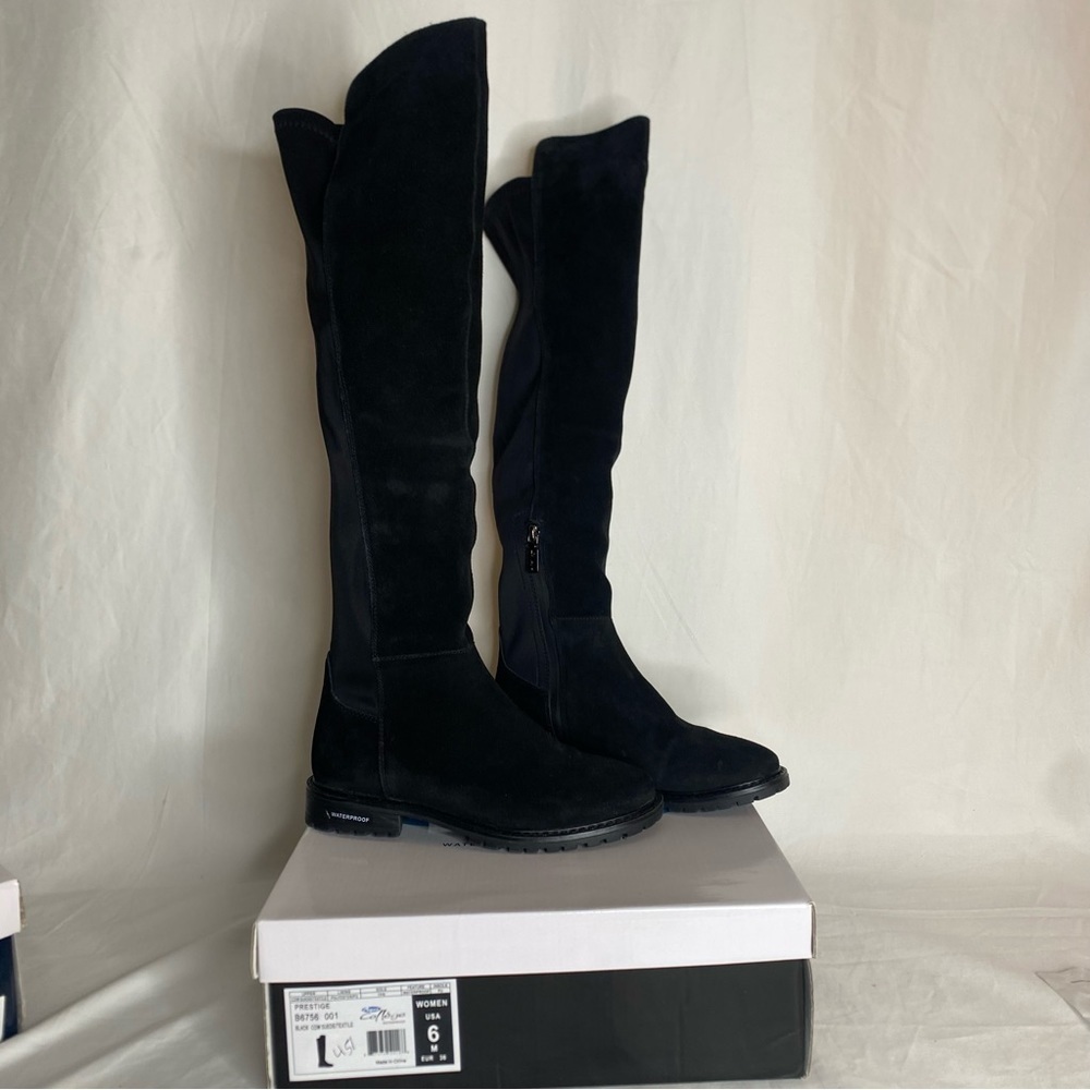 Women's Aqua College Prestige Waterproof Over-The-Knee Boots New Size 6 - Picture 2 of 8